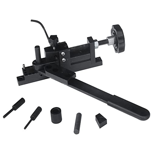 BOKA Universal Biegevorrichtung – Vielseitiges Biegegerät für Metall – Ideal für Flachmaterial, Rundmaterial, Haken, Klammern, Spulen und Draht – Präzises Biegen von Zier- und Funktionsformen