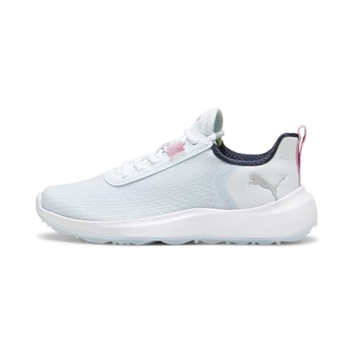 PUMA Damen Fusion Crush Sport WMNS Golf Shoe, ICY Blue-Pink Icing, 42 EU