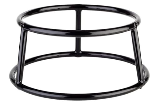 APS 33269 Buffetständer Multi Round, Tellerständer, Schalenständer, mit Antirutschbeschichtung (PVC), Ø 15,5 BZW. 18 cm, Höhe 8 cm, Metall, schwarz