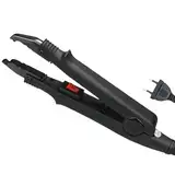 Wärmezange Haar Extensions Iron: Schwarz Iron für Haarverlängerung Hair Extension Tool, 100-200°C Wärmezange für Bondings, Haarverlängerungs Zange Set für Haarverlängerung,Wärmezange für Bondings