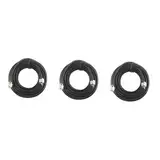 Uonlytech 3st Uhf Pl259 Angemessenes Strukturkabel Koaxiale Antenne Kabel Für Amateurfunk Koaxialkabel Pl259 Koax-anschlüsse Koaxial Kabel Digitale Antenne Gegensprechanlagen Kupfer