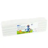 Becks Plastilin B100492 Knete, Weiss, 1000 g, Weiß