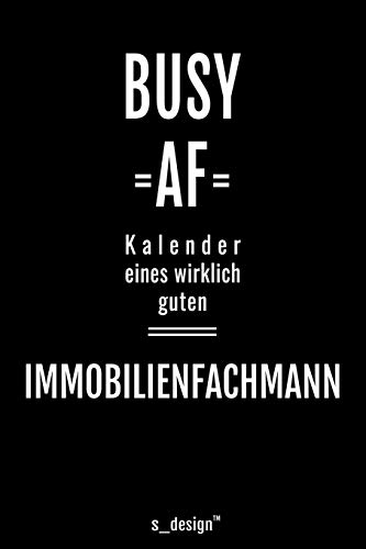 Kalender für Immobilienfachmänner / Immobilienfachmann / Immobilienfachfrau: Immerwährender Kalender / 365 Tage Tagebuch / Journal [3 Tage pro Seite] ... / Planungen / Planer, Erinnerungen, Sprüche