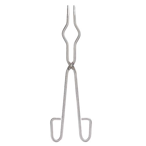 Becherzange, 40 Cm, Tiegelzange, Edelstahl, Laborbecher, Becher, Clipzange, Werkzeug, Verwendet in Laboratorien, Metall-Laborbedarf