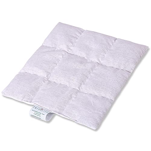 Lavendelkissen Kisseneinlage 30x30 cm Naturbelassenes Kisseneinsatz Kissen mit Bio Natur Lavendelfüllung | Nachhaltiges Lavendel Duftkissen mit getrockneten Blüten Füllung [162]