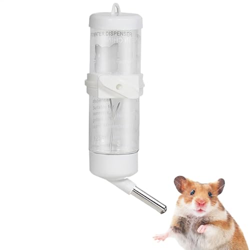 Ruyeiig Wasserversorger für, Frettchenwasserflasche | Mehrzweck -Käfig -Wasserflasche,Fütterungszubehör, Tierwasserer für Eichhörnchen, Igel, Chinchilla