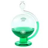 TFA Dostmann GOETHE Barometer Wetterkugel, transparent, 12 x 10 x 18 cm, l148 x b148 x h210 mm