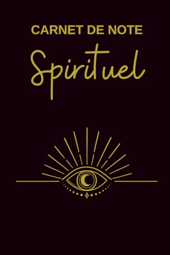 Carnet de note spirituel: Livre avec des pages lignées