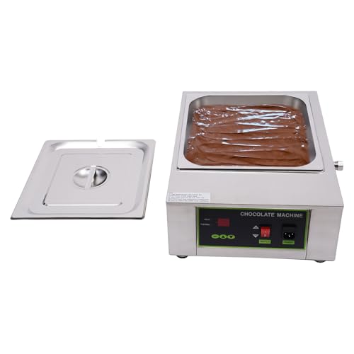 Mudshape Elektrische schokolade schmelzen topf 8kg Temperiergerät Elektrisch Wärmer Schokoladenschmelzmaschine DIY manueller Schokoladenladen die ideale Wahl für Heimanwender