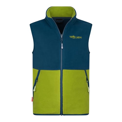 Trollkids Kids Kjerag Vest 140, pear green