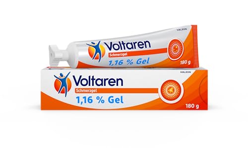 Voltaren Schmerzgel 11,6 mg/g Schmerzgel bei Muskelschmerzen, Nackenschmerzen, Gelenkschmerzen und Rückenschmerzen, 180 g