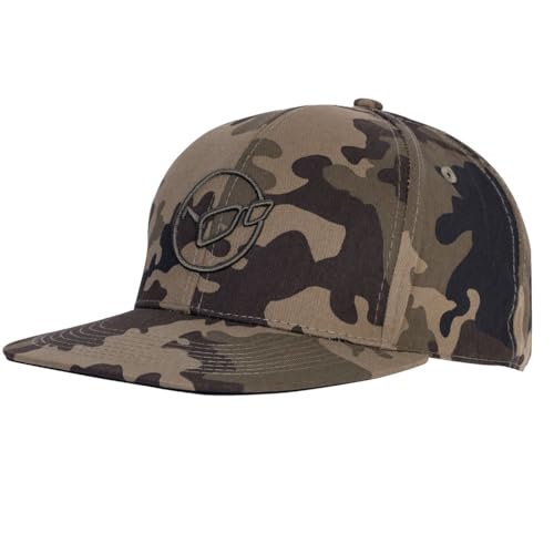 Korda Kore Snapback Kamo - Angelcap, Cappy für Angler, Angelmütze