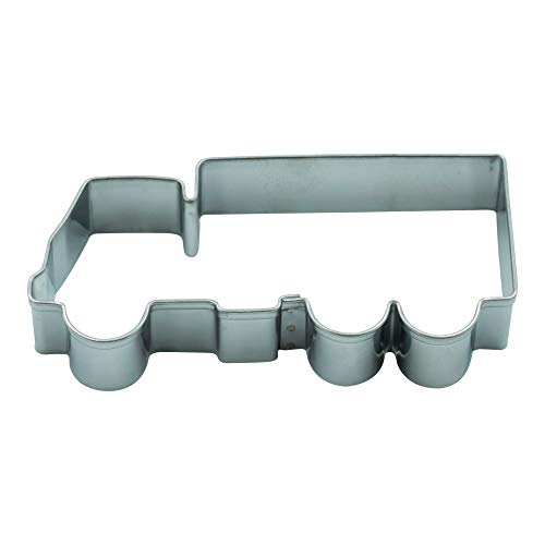 BekkiB - Ausstecher "LKW" - ca. 7,8 x 3,7 cm - Spülmaschinengeeignete Lastwagen-Ausstechform aus Edelstahl - Zum Backen von Plätzchen - 8099