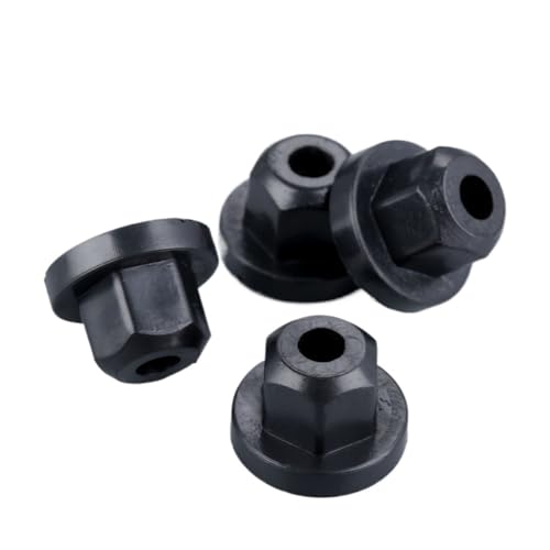 APVMFMKLTG 40 Stücke Auto Kunststoff Karosserie Mutter Flansch Clips 10mm Hex Fastener Nieten Fit for BMW 7 Series Fit for Benz 003-990-02-51 16-13-1-176-747
