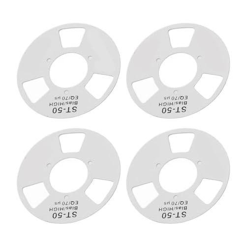 Selbstgemachte Metall-Reel-to-Reel-Kassette, Professionelles DIY-Aluminiumlegierungsband für DIY-Magnetband-Musikaufnahmen (Silver)