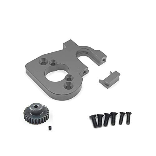 Goufride RC Auto Motor Halterung Halter mit Motor Getriebe für 144001 124019 124018 RC Teile Upgrade ZubehöR,