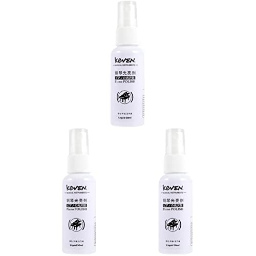 3 Stück Klavierpflegemittel 50 Ml Klaviertastenreiniger Klavierpolitur Für Gitarre Bass Ukulele Klavierpflege