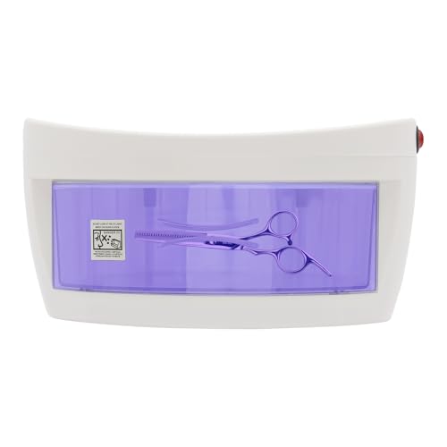 Fliuyr Desinfektionsmittel Box,6W Professionelle Nail Art Sterilisator Box,UV Desinfektionsschrank Maniküre Tool,Kosmetik Nagel Fußpflege Sterilisator Box für Schönheitssalon Desinfektion Nagelstudio