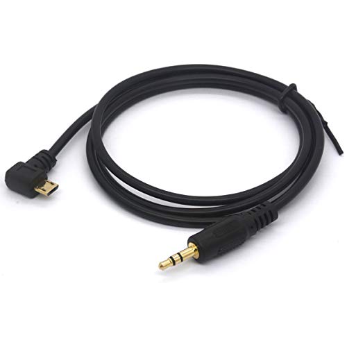 Tomost Micro-USB auf 3,5 mm AUX-Audio-Ausgang-Adapter für Auto, Micro-USB auf 3-poliges 1/8 Stereo-Kabel, 1 m (3Pole 3.5mm)