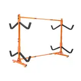 VEVOR Kayak Halterung Kajak Aufhänger 1260 x 1070 x 1375 mm, Freistehender Kajakständer 4 Kajaks 1230–1825 mm Breitenverstellbereich, Kajak Aufbewahrungsregal Robuste Kajak-Aufbewahrungshaken