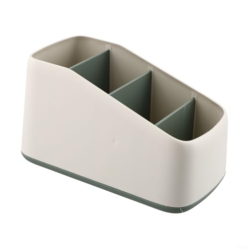 Yuanpgky Trapezförmiger Schreibtisch-Organizer, kreativer Tisch-Organizer für Arbeitszimmer, Büro, Wohnzimmer, Kommode (grün)