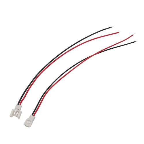 10/20 Stücke MX 2.0 JST Pitch 2,0mm 2 Pin Antenne Docking Männlich Weiblich Steckdose Kabel Draht Stecker 150MM Länge(Army green,10Pcs)