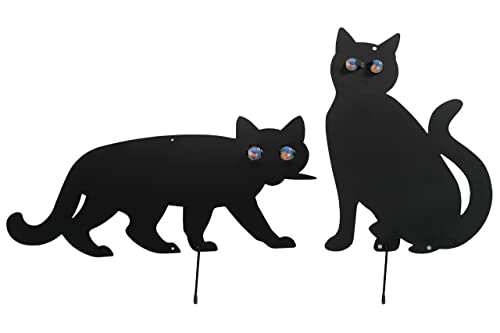 WENKO Vogelschreck Katzen, 2er Set