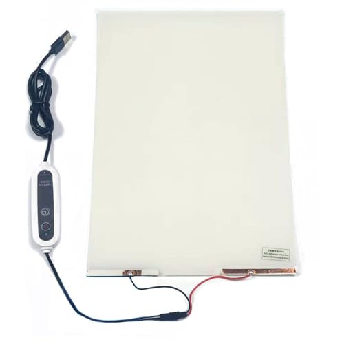 Bonxrdun Elektronische PDLC Smart Film A4 Probe PDLC umschaltbare Smart Film Elektrische Smart Glasfolie (21 cm x 29,7 cm)