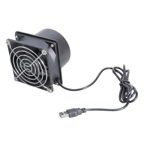 SueaLe Vielseitigkeit 8 Cm USB Runde Ableitungslüfterlüftungslüfter Für Eine Effektive Luftzirkulation In Haustierunterkünften Und 3D Druckergehäuse