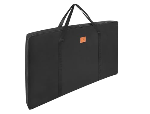 Granori Campingtisch Tasche 120x80 / 100x70 / 80x60 cm – Große, leichte und robuste Aufbewahrungs- und Transporttasche / Schutzhülle für u.a. Camping Klapptisch sowie -stühle (100x70 cm)