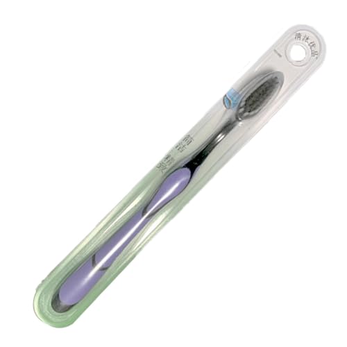 Reisenzahnbürste - Weiche Borstenzahnbürste | Ergonomische Handelkohlezahnbürste | 1pcs Zähneflecken Zahnbürste für Zuhause, Reisen, Übernachtungscamping, Schulwohnheim