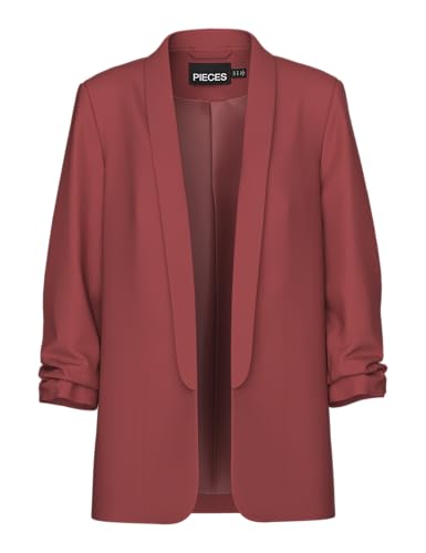 PIECES Damen Pcboss Noos 3/4 Blazer, Apple Butter,XXL