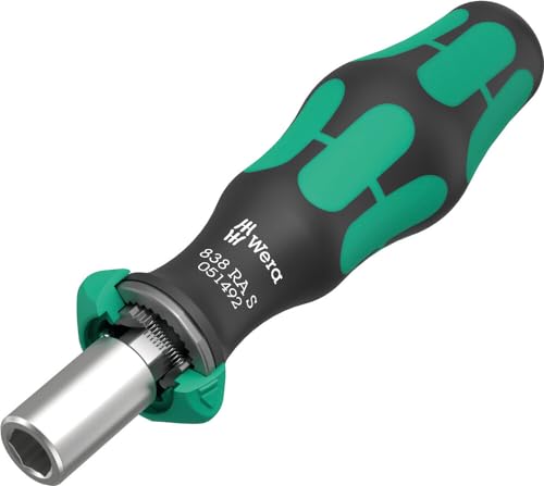 Wera 05051492001 838 RA S Bits-Handhalter mit Ratschenfunktion, 1/4", 1/4" x 102 mm