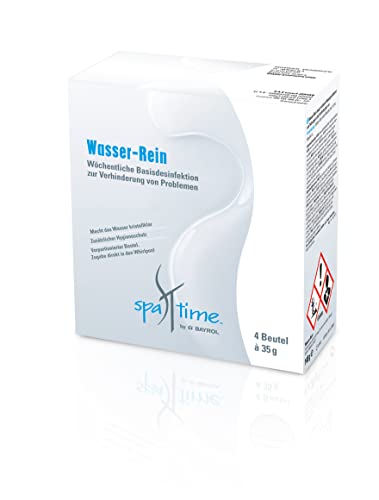 Bayrol SUPER Spar Angebot 4X Wasser-Rein von Spa Time, klar