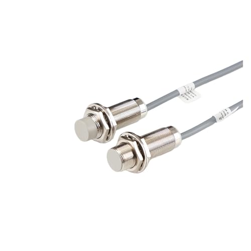 WTKYNULE Hochpräziser induktiver M18-Näherungssensor Industrieller NPN- und PNP-Ausgang(M18 Non-Flush Sn:8mm)