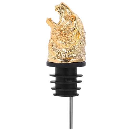 GARVALON Belüftender Weinausgießer Tiger-metall-likörausgießer Für Besondere Anlässe Und Gourmet-dinner