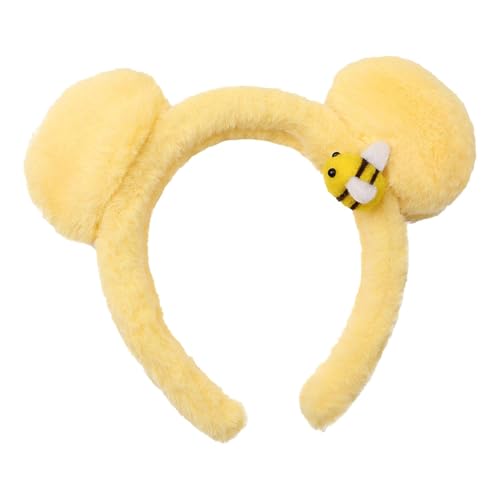 Générique Tierfrisuren – kreatives Design Stirnband Bärenohren | Leichter Haarreif mit Teddybärenohren für Halloween | Stirnband Bärenohren für Mottoparty Halloween Karneval