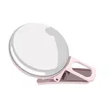 NUOBESTY LED Selfie Ringlicht USB Wiederaufladbar Mit Lichtmodi Für Smartphones Dunkelheit Partys Camping