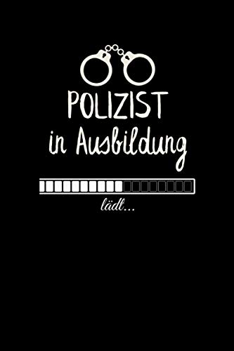 Polizist in Ausbildung: Geschenkideen für polizei Polizisten - Geschenke für Schupo Gesetzeshüter zu weihnachten, Notizbuch kariert A5 110 Seiten