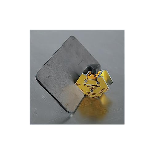 Magswitch Mini Vielwinkel Schweißmagnet – Schweißmagnet Winkel Verstellbar – Werkzeug in der Metallherstellung – Schweißmagnet stark – Schweißmagnet Schaltbar On Off - 36 Kg Haltekraft