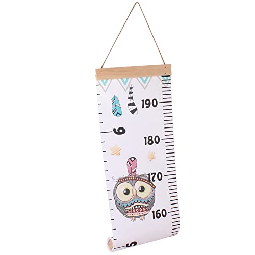 Kinder Messleiste,200cm/78.7inch Messlatte Leinwand Meßlatte,Kinder Messlatte Tragbare Roll-up Meßlatte für Mädchen Junge Kinderzimmer Wohnzimmer Weihnachtsdeko