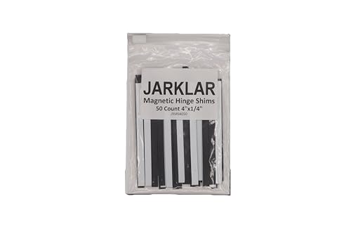 JARKLAR Magnetische Scharnierscheiben für kommerzielle Scharniereinstellungen, Türreparaturen, Stützenschäden, durchhängende Scharniere zur Verwendung mit 10,2 x 10,2 cm, 10,2 x 10,2 cm, 12,7 x 12,7
