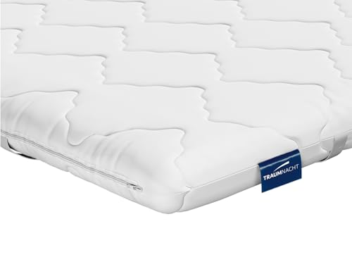 Traumnacht orthopädischer Matratzentopper, mit einem bequemem Komfortschaumkern, Öko-Tex zertifiziert, 140 x 200 cm, produziert nach deutschem Qualitätsstandard