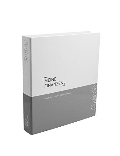Ringbuch A4 für Finanzunterlagen - Themenringbuch mit Register & Trennblättern - Optimale Strukturierung und Ablage aller Unterlagen im Bereich Finanzen - Ordner schmal A4 für persönliche Finanzen