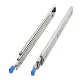1 Paar SOTECH Schwerlastauszüge KV2-100-H53-L950-LC 950 mm mit Lock-in/out Einrastfunktion Schwerlast-Vollauszug belastbar bis 100 Kg