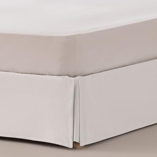 Abdeckung für Boxspringbetten, 140 x 190 / 200 cm, Bettgestell, 140 cm, Weiß