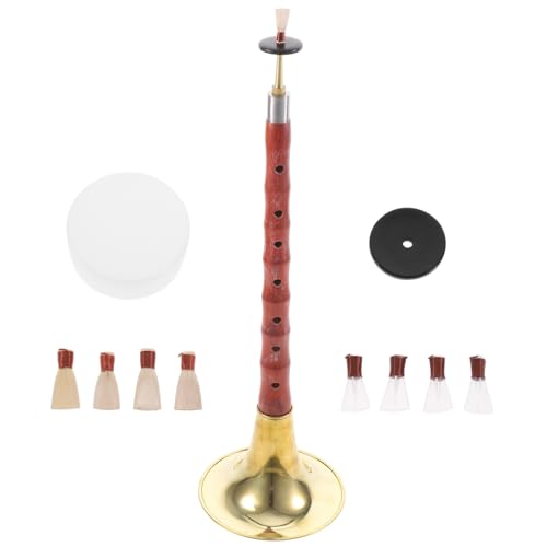HEMOTON Musikinstrument Mit Natürlichem Zum Üben Von Blasinstrumenten Zufällige Farbe