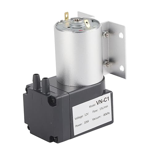 -80kpa Mini-Vakuumpumpe Vakuumsaugpumpe Unterdruck-Saugpumpe Druckvakuumpumpe(DC 12V)