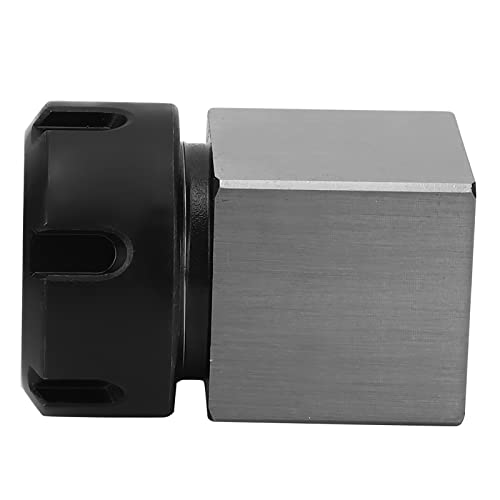 ER25/32/40 Vierkant-Spannzangenfutterblock, Spannzangenblock aus silbernem Kohlenstoffstahl Hochgenauer CNC-Drehwerkzeughalter(ER40)