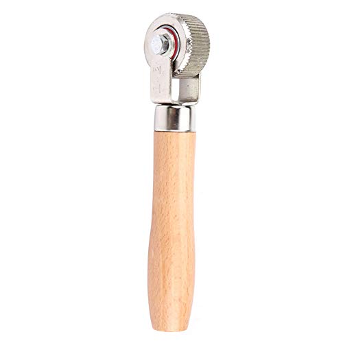 Autoreifen Flicken Werkzeug, Akozon Auto Reifen Reparatur Roller, Reifen Roller Werkzeug, Patch Reifenreparaturwerkzeug, Holzgriff Reparatur Patch Reifen Roller Werkzeug Stitcher Kugellager